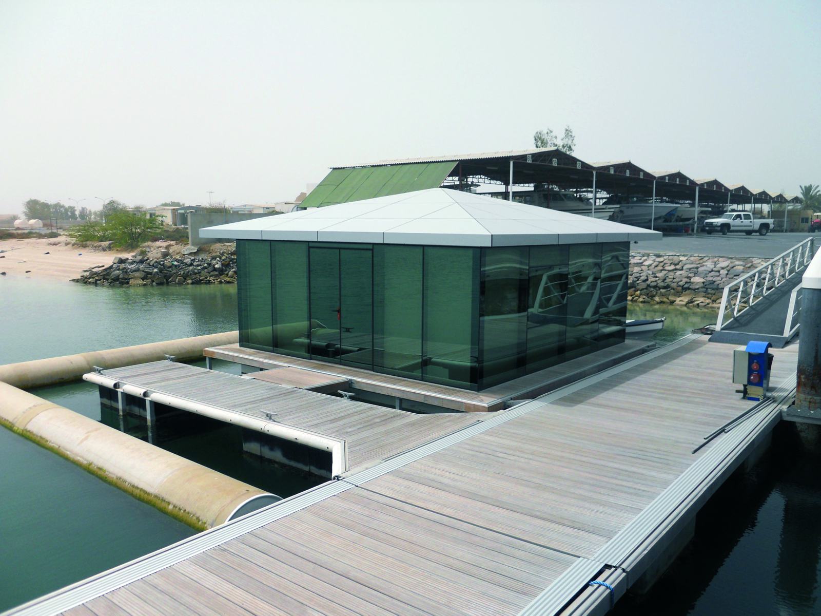 Floating office for a Dubai government authority