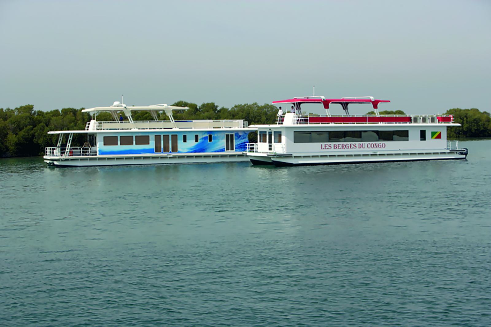 25 m aluminium houseboat