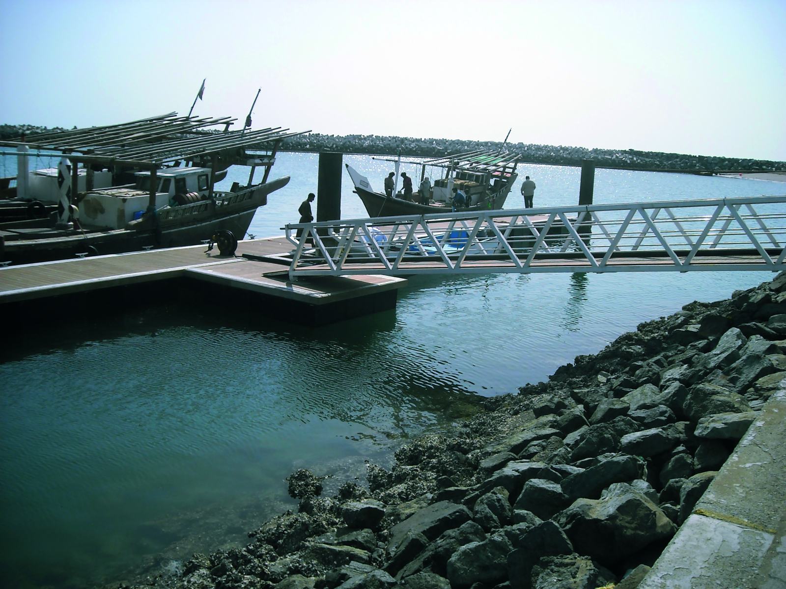Marina in Shinas, Oman